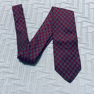 Vintage Brooks Brothers maroon silk tie